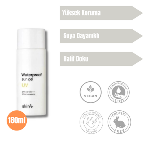 Skin79 Water Wrapping Waterproof Sun Gel SPF50+PA++++ 100ml-Nemlendirici ve Suya Dayanıklı Güneş Kremi-100ml