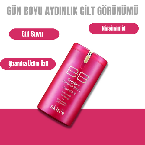 Skin79 Super Plus Beblesh Balm SPF30++ Pink -Nemlendirici ve Besleyici Cilt Tonunu Eşitleyen Bb Krem Pink-40ml