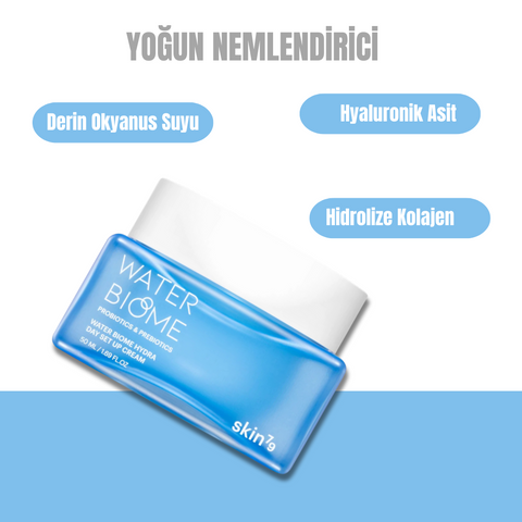 Skin79 Water Biome Hydra Day Set Up Cream- Probiyotikli Bariyer Güçlendirici Nemlendirici Krem-50ml