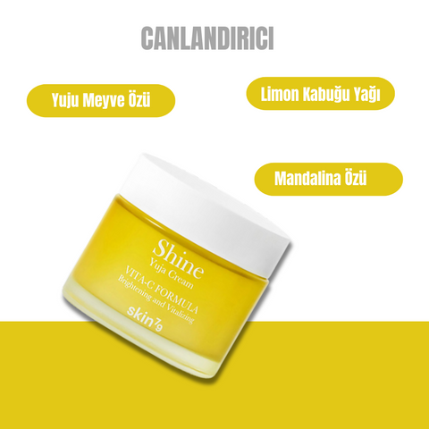 Skin79 Shine Yuja Cream- C Vitaminli Leke Karşıtı Aydınlatıcı Krem - 70ml
