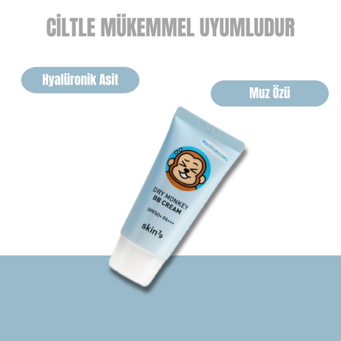 Skin79 Dry Monkey Bb Cream SPF50+PA+++ Yoğun Nemlendirici Cilt Tonunu Eşitleyen Bb Krem-30ml