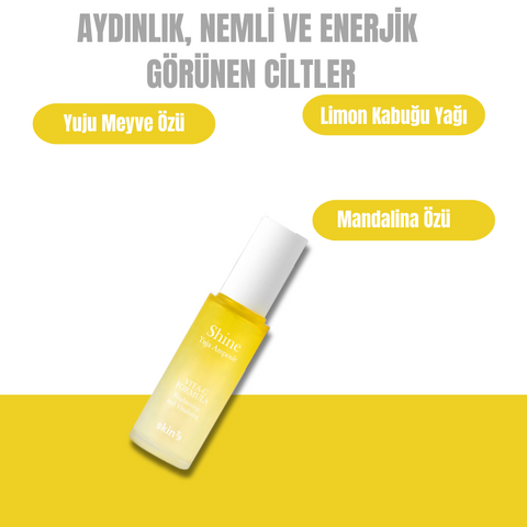 Skin79 Shine Yuja Ampoule - C Vitaminli Leke Karşıtı Aydınlatıcı Ampul - 50ml