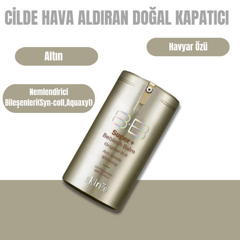 Skin79 Super Plus Beblesh Balm SPF30++ Gold -Nemlendirici ve Besleyici Cilt Tonunu Eşitleyen Bb Krem Gold-40ml