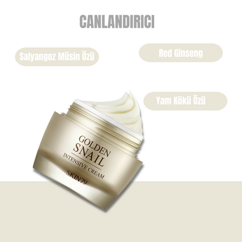 Skin79 Golden Snail Intensıve Cream-Kırışıklık Karşıtı Yoğun Nemlendirici Krem- 50g