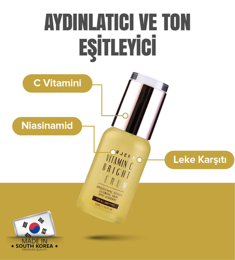 Orjena Vıtamın C Brıght Serum - C Vitaminli  Aydınlatıcı  Serum-45ml