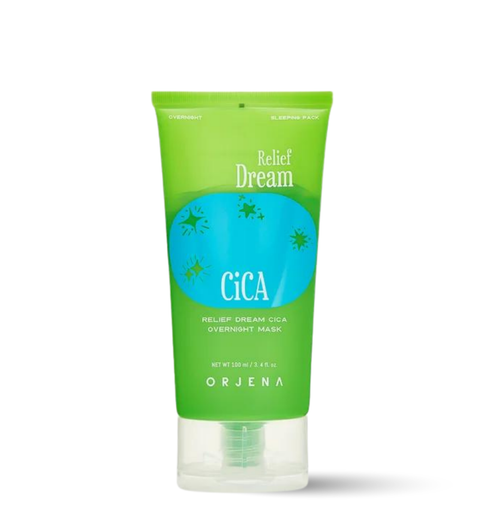 Orjena Relief Dream Cica Overnight Mask- Vegan Nemlendirici Uyku Maskesi-100ml