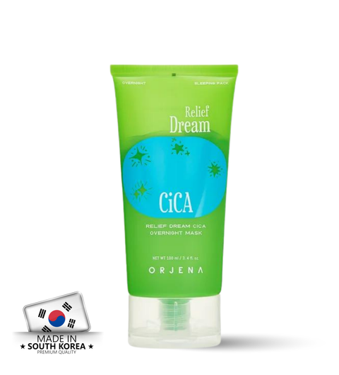 Orjena Relief Dream Cica Overnight Mask- Vegan Nemlendirici Uyku Maskesi-100ml