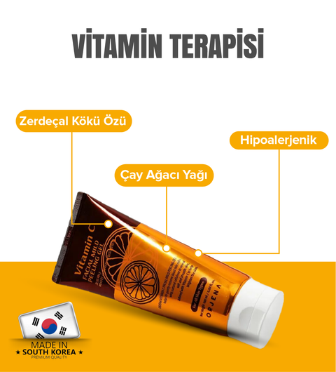 Orjena Vitamin C Facial Mıld Peelıng Gel - Vitamin C Pelling-180ml