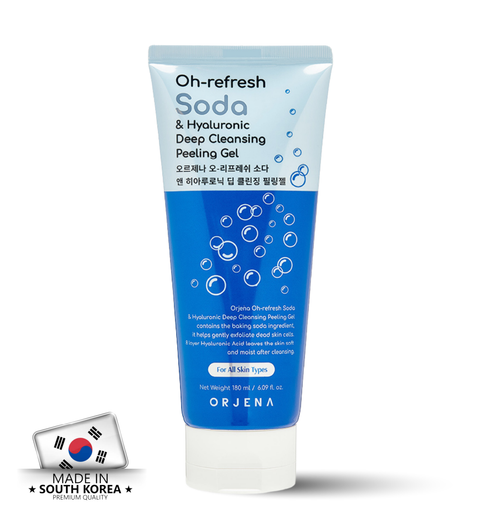 Orjena Oh-Refresh Soda&Hyaluronıc Deep Peeling Gel-Soda&Hyaluronic Peeling-180ml