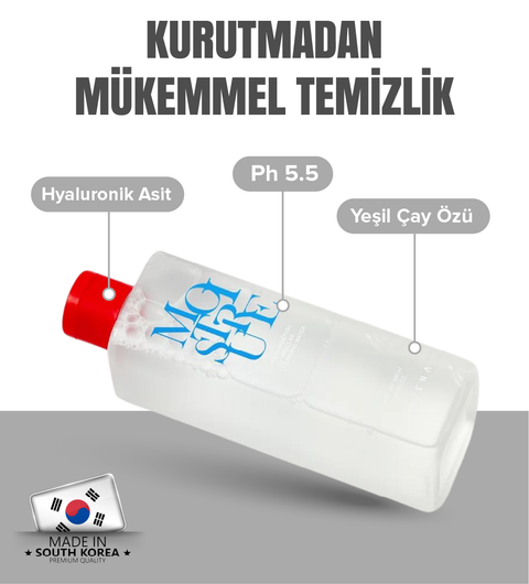 Orjena Aqua Moisture Micellar Cleansing Water-  Nemlendirici İçerikli  Temizleme Suyu-300ml