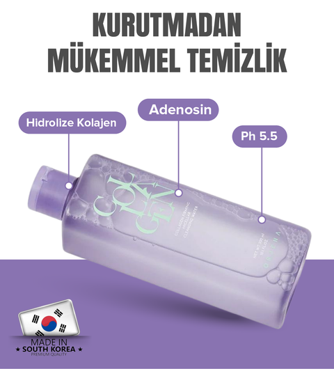 Orjena Collagen Firming Micellar Cleansing Water- Kolajen Destekli Makyaj Temizleme Suyu 300ml
