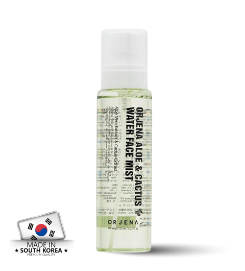 Orjena Aloe &Cactus Water Face Mist-Hassasiyet Karşıtı Nemlendirici Yüz Spreyi-125ml