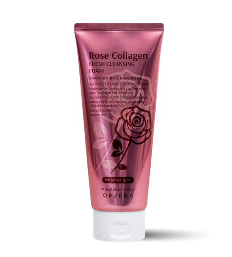 Orjena Rose Collagen Foam -Collagen Temizleme Köpüğü - 180ml