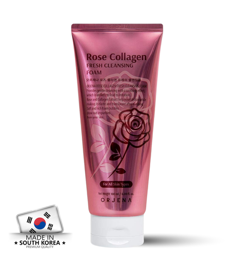 Orjena Rose Collagen Foam -Collagen Temizleme Köpüğü - 180ml