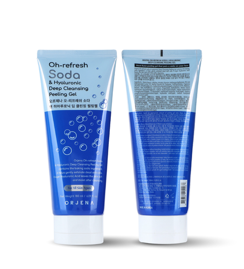 Orjena Oh-Refresh Soda&Hyaluronıc Deep Peeling Gel-Soda&Hyaluronic Peeling-180ml