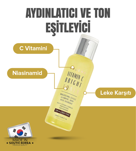 Orjena Vıtamın C Brıght Toner - C Vitaminli  Aydınlatıcı Tonik-120ml