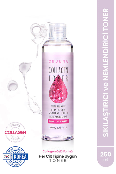Orjena Collagen Toner-Sıkılaştırıcı ve Nemlendirici Toner-250ml