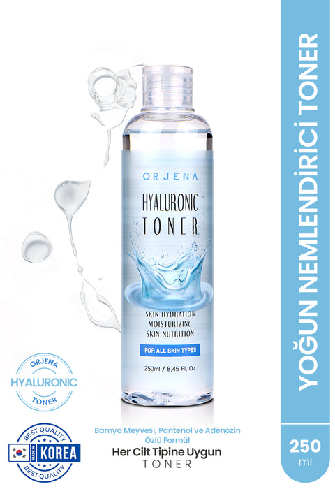 Orjena Hyaluronic Toner-Hyaluronic Asit Yoğun Nemlendirici Toner-250ml