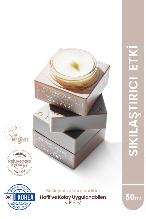 Orjena Rejuvenate Synergy Fırmıng Cream - Vegan Besleyici ve Nemlendirici Krem - 50ml