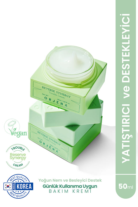 Orjena Reserve Synergy Trouble Cream- Vegan Yatıştırıcı Yüz Kremi-50ml