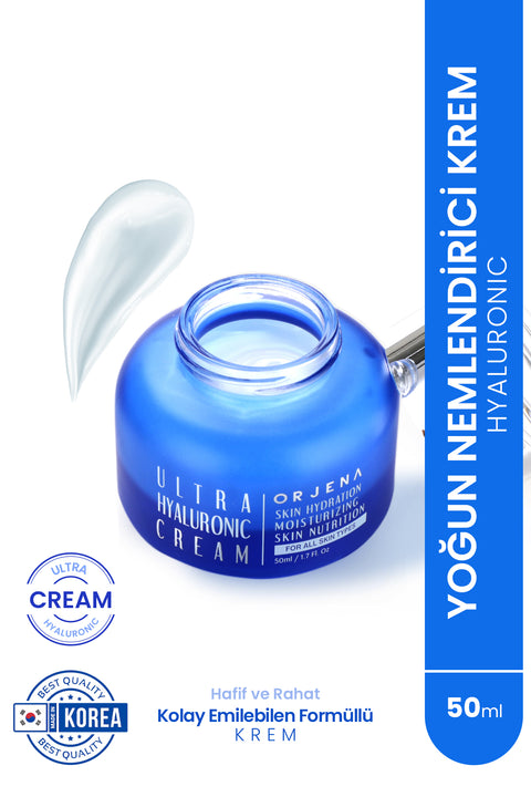 Orjena Ultra Hyaluronic Cream-  Yoğun Nemlendirici Yüz Krem- 50ml