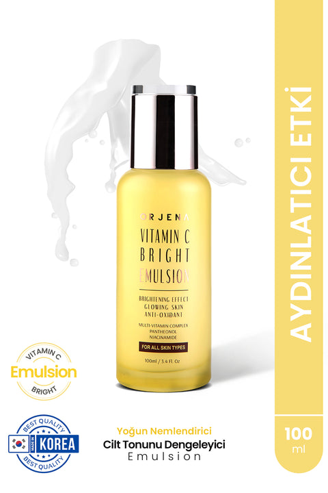 Orjena Vıtamın C Brıght Emulsion - C Vitaminli  Aydınlatıcı Emülsiyon - 100ml