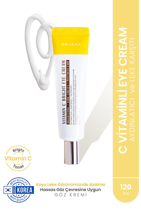 Orjena Vıtamın C Bright Eye Cream-C Vitaminli Aydınlatıcı Göz Kremi-30ml