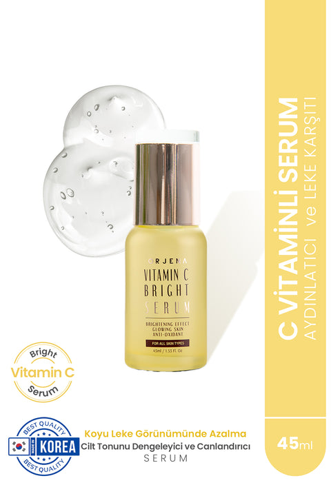 Orjena Vıtamın C Brıght Serum - C Vitaminli  Aydınlatıcı  Serum-45ml
