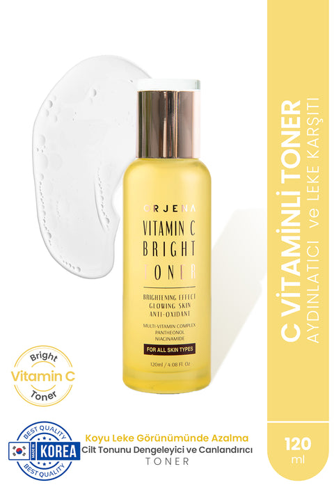 Orjena Vıtamın C Brıght Toner - C Vitaminli  Aydınlatıcı Tonik-120ml