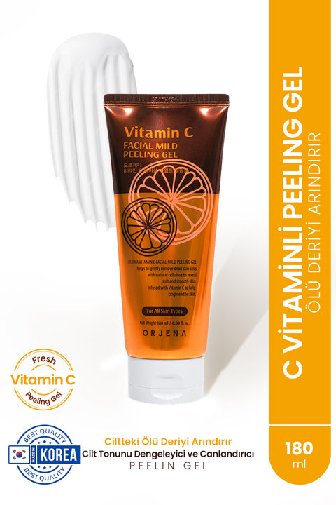 Orjena Vitamin C Facial Mıld Peelıng Gel - Vitamin C Pelling-180ml