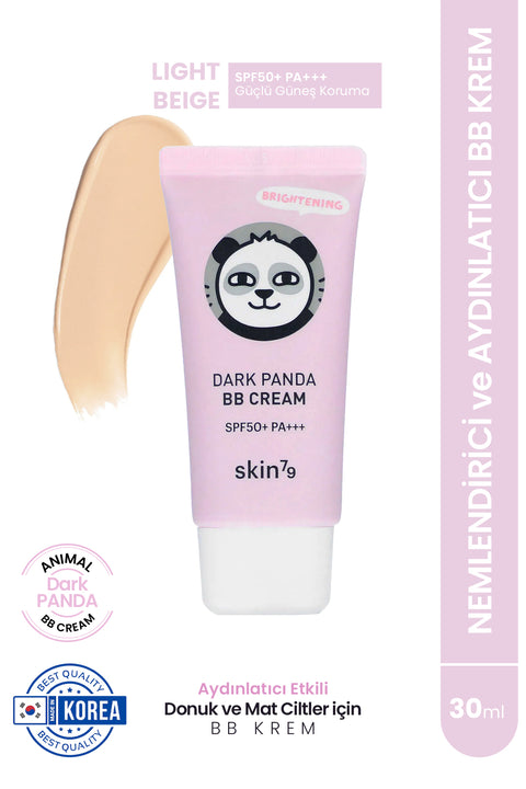 Skin79 Dark Panda Bb Cream SPF50+PA+++ Nemlendirici ve Aydınlatıcı Cilt Tonunu Eşitleyen Bb Krem-30ml