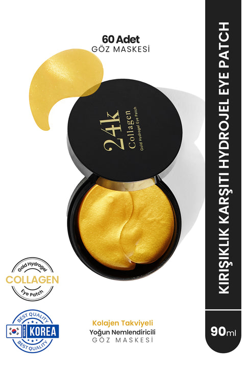Skin79 Gold Hydrogel Eye Patch-Collagen - Kırışıklık Karşıtı Hydrogel Göz Maske /Patch- 90gr-60 Adet