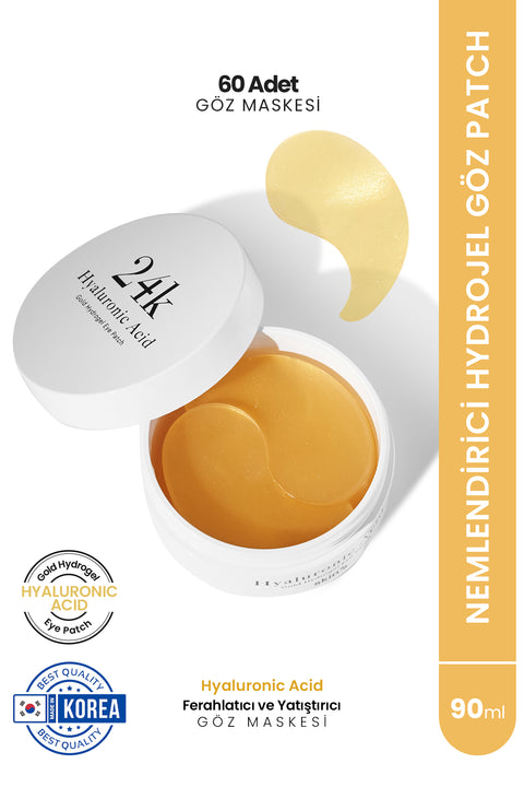 Skin79 Gold Hydrogel Eye Patch-Hyaluronic Acid-Yoğun Nemlendirici Hydrogel Göz Maske /Patch- 90 gr -60 Adet