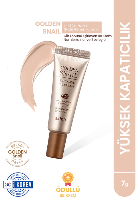 Skin79 Golden Snail Intensive Bb Cream SPF+PA++ Nemlendirici ve Besleyici Cilt Tonunu Eşitleyen Bb Krem-7g