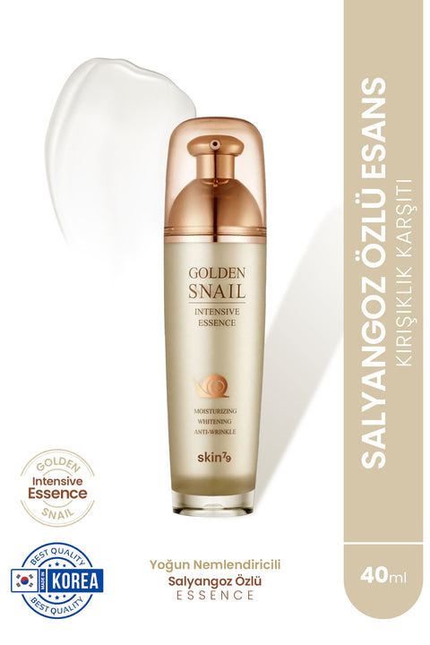 Skin79 Golden Snail Intensıve Essence-Kırışıklık Karşıtı Yoğun Nemlendirici Esans-40ml