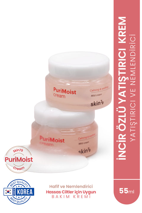 Skin79 Purimoist Cream-Yatıştırıcı ve Nemlendirici Krem-55ml