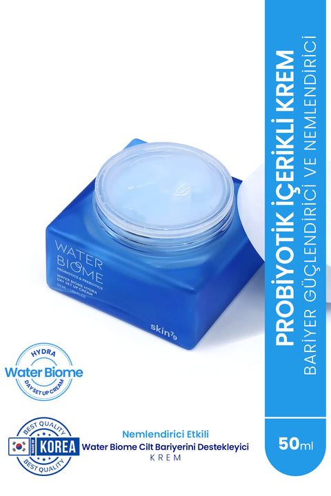 Skin79 Water Biome Hydra Day Set Up Cream- Probiyotikli Bariyer Güçlendirici Nemlendirici Krem-50ml