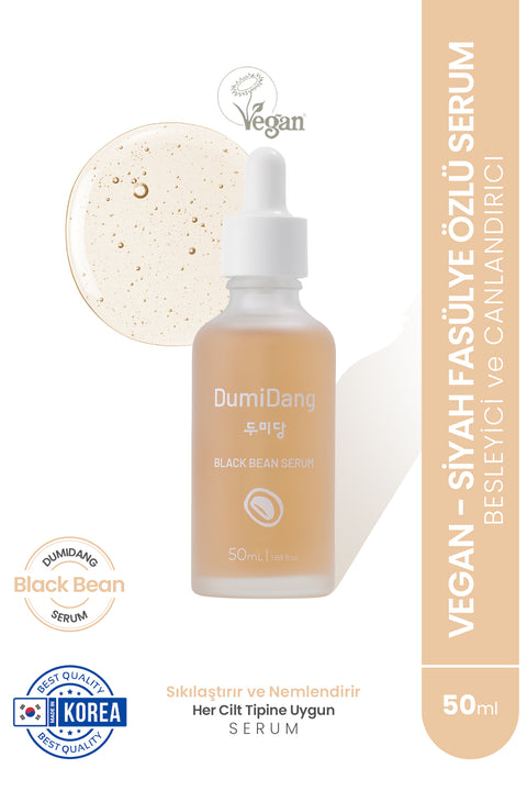 DumiDang Black Bean Serum- Vegan Sıkılaştırıcı ve Nemlendirici Serum-50ml