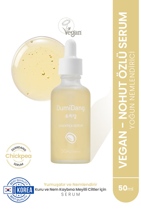 DumiDang Chickpea Serum-Vegan Yoğun Nemlendirici Serum-50ml