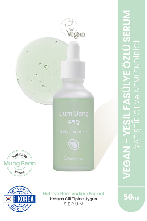 DumiDang Mung Bean Serum-Vegan Yatıştırıcı ve Nemlendirici Serum-50ml