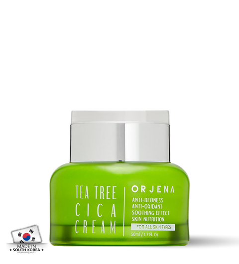 Orjena Tea Tree Cica Cream- Çay Ağacı Yatıştırıcı ve Nemlendirici Krem-50ml